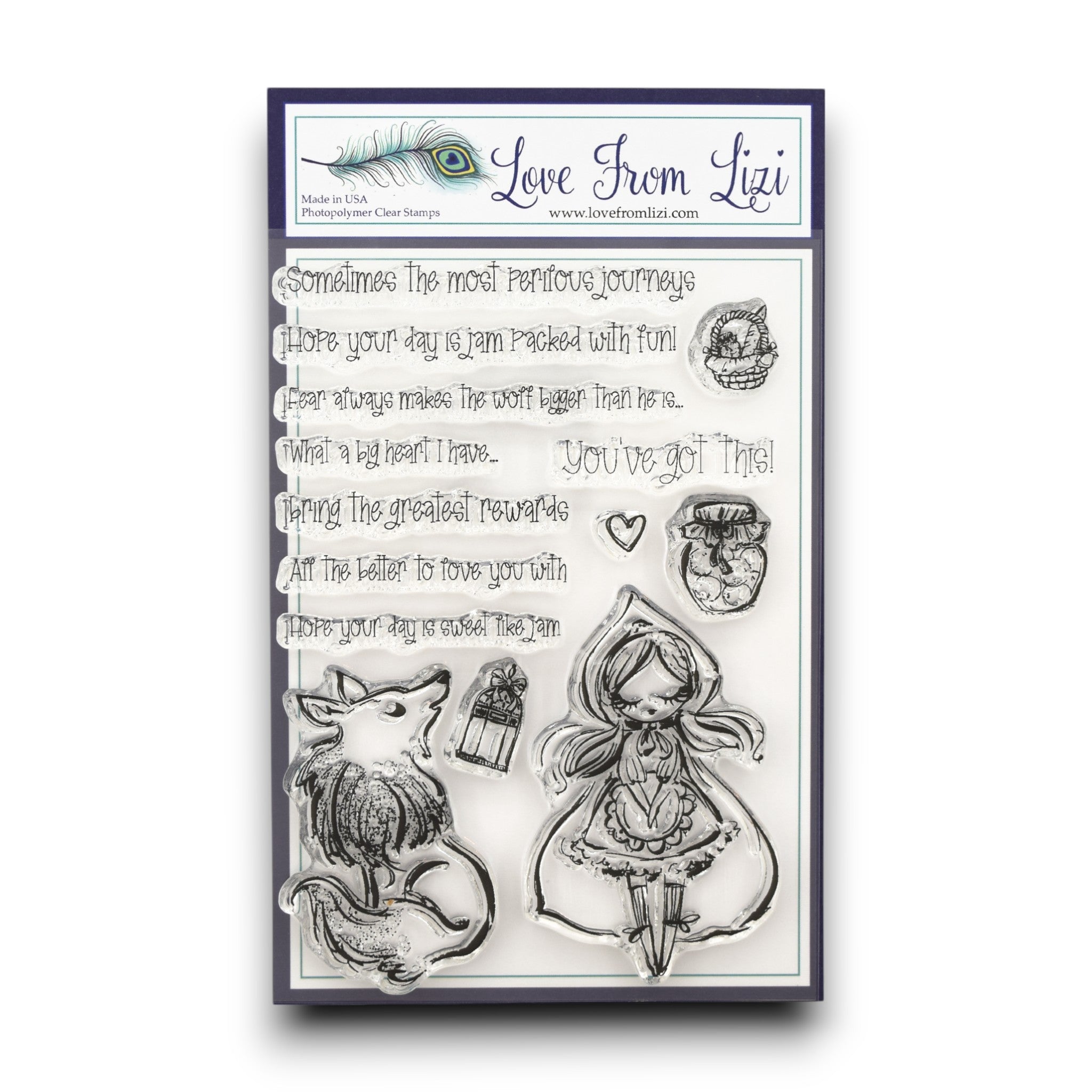 Ruby Red - Stamp Set